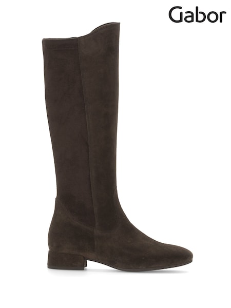 Gabor Dudley English Suede Brown Boots (W48683) | £150