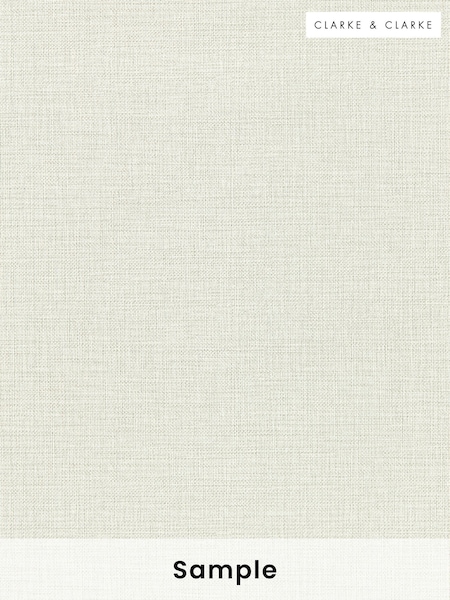 Clarke & Clarke Linen Sirpo Expressions Performance A4 Wallpaper Sample (W48714) | £1