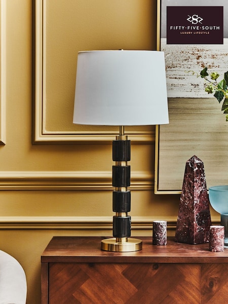 Fifty Five South Gold Nula Table Lamp (W48773) | £175