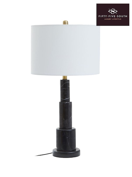 Fifty Five South Black Elara Table Lamp (W48777) | £265