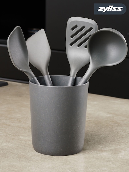 Zyliss 5 Piece Beluga Grey Utensil Set (W48792) | £35
