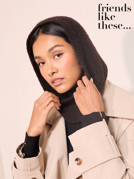 Friends Like These Brown Cosy Fashion Balclava (W48889) | £18