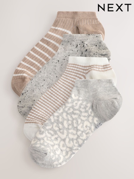 Neutral Animal Trainer Socks 4 Pack (W49134) | £9