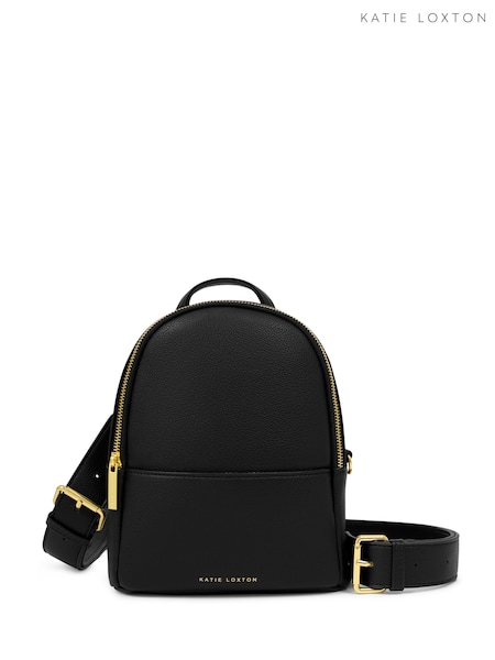 Katie Loxton Black Mika Small Backpack (W49282) | £50