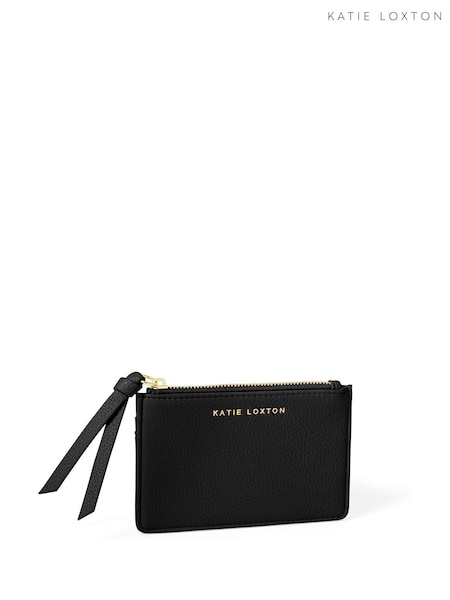 Katie Loxton Black Hallie Coin & Card Holder (W49293) | £17