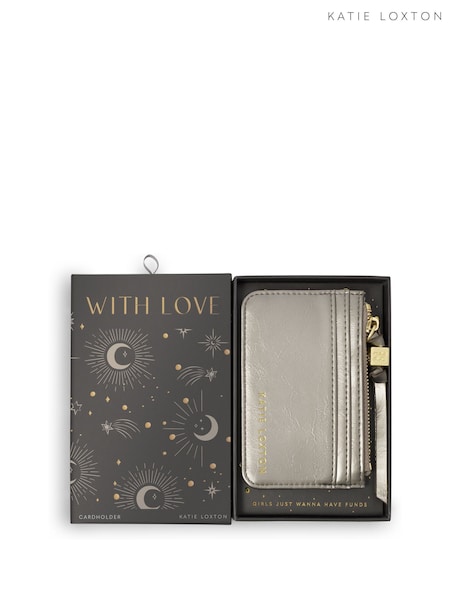 Katie Loxton Silver Gift Boxed Cardholder (W49318) | £18