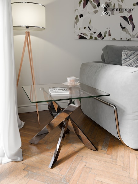 Centrepiece Chrome Cluster Side Table (W49353) | £339