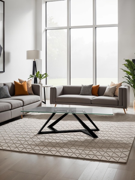 Centrepiece Black Constellation Coffee Table (W49354) | £499
