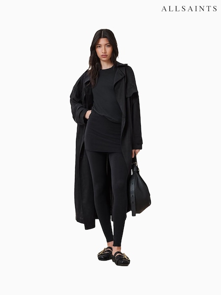 AllSaints Black Raffi Leggings (W49480) | £59