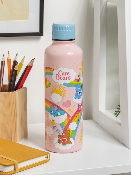 Care Bears Rainbow And Stars Stainless Steel Water Bottle (W49542) | £20
