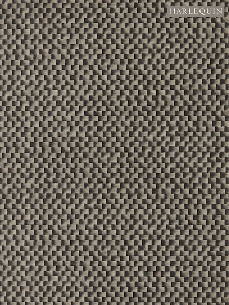 Harlequin Black Earth Skiva Reflect 110M Wallpaper (W49703) | £112