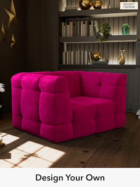 Luxe Kneedlecord Velvet/Harry's Pink The Stevie By Rockett St George (W49712) | £899