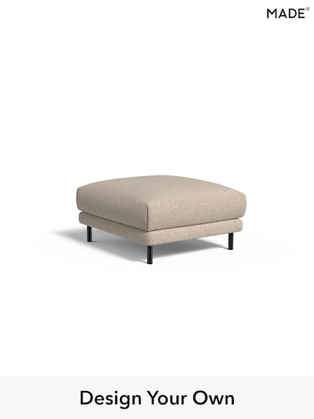 Basket Weave/Natural Stone Odin By Made (W49722) | £350