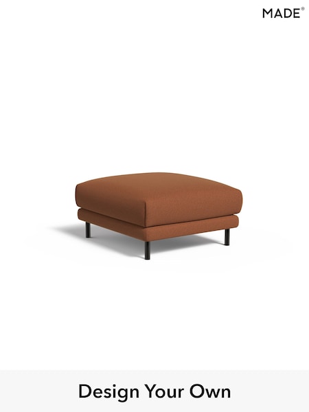 Made Weave/Dark Terracotta Orange Odin By Made (W49730) | £375