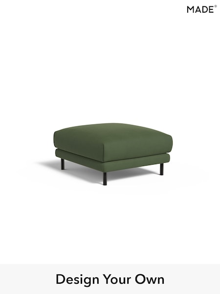 Matt Velvet Easy Clean/Grass Green Odin By Made (W49754) | £350