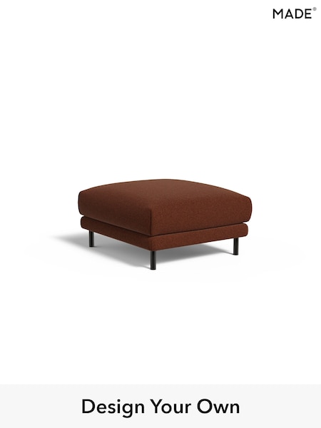 Soft Touch Boucle/Rust Orange Odin By Made (W49768) | £350