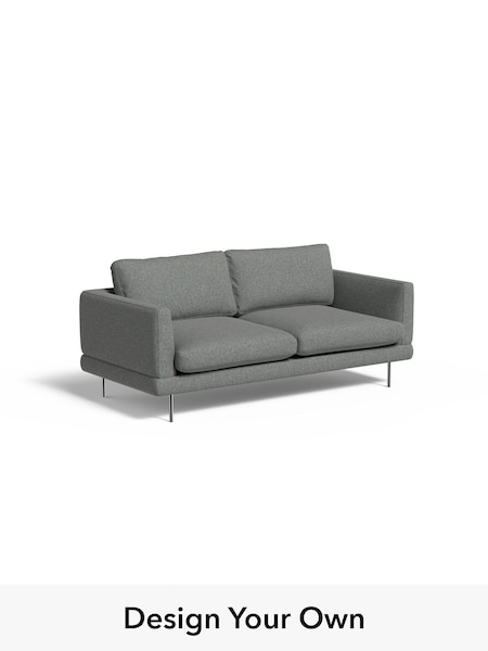 Textured Woven/Ink Blue Lugani By Made (W49769) | £1,275