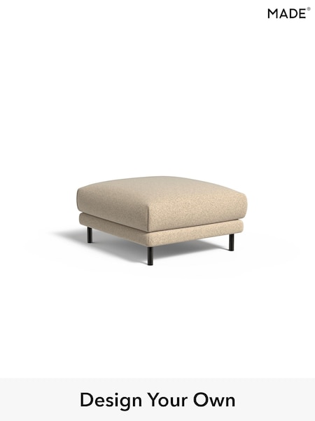 Soft Touch Boucle/Natural Linen Odin By Made (W49771) | £350