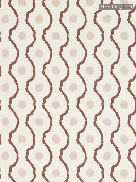 Harlequin Chocolate/Dusk Connor Henry Holland 10M Wallpaper (W49814) | £80