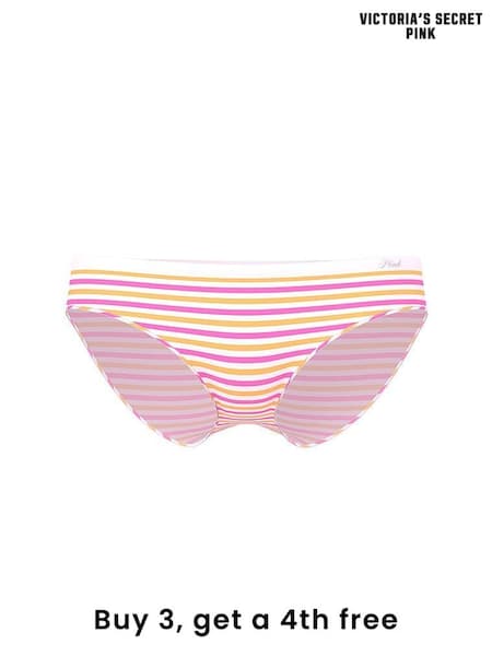 Victoria's Secret PINK Vitamin C Orange Bikini Seamless Scoop Thong Knickers (W50184) | £9