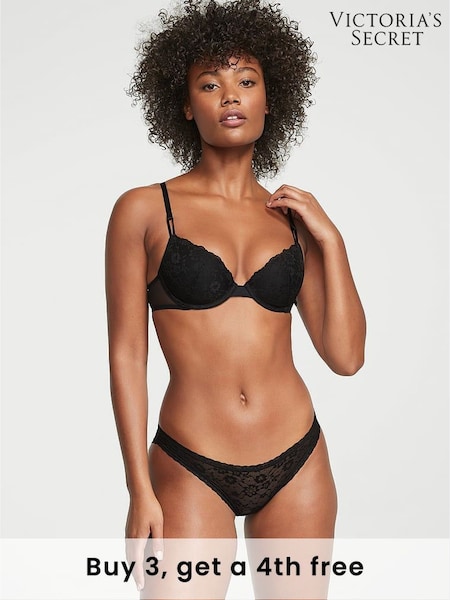 Victoria's Secret Black Bikini Knickers (W50188) | £9