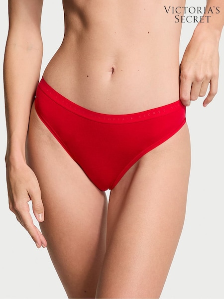 Victoria's Secret Lipstick Red Bikini Knickers (W50281) | £10