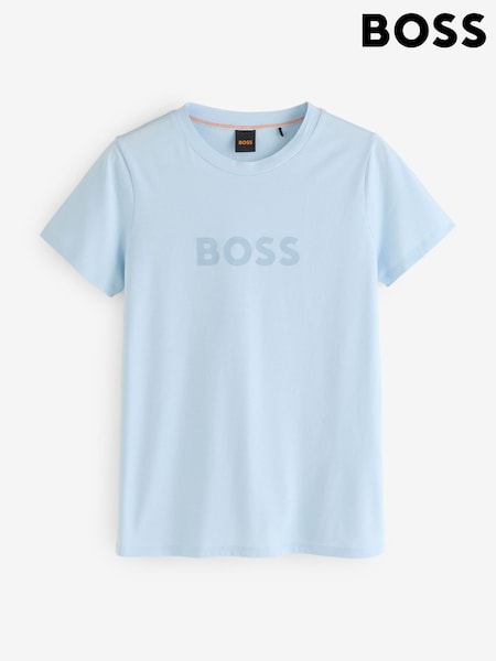 Blue Large Slim Fit Logo T-shirt (W50303) | £45