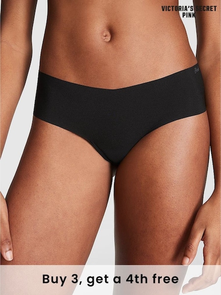 Victoria's Secret PINK Pure Black Cheeky No Show Knickers (W50507) | £9