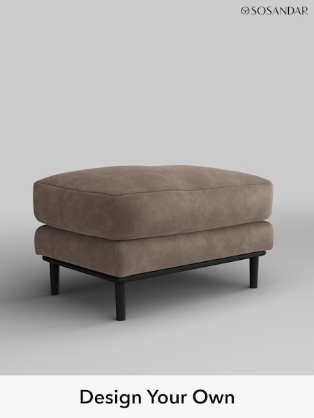 Lisbon Fine Cord/Mink Brown Milan By Sosandar (W50683) | £350