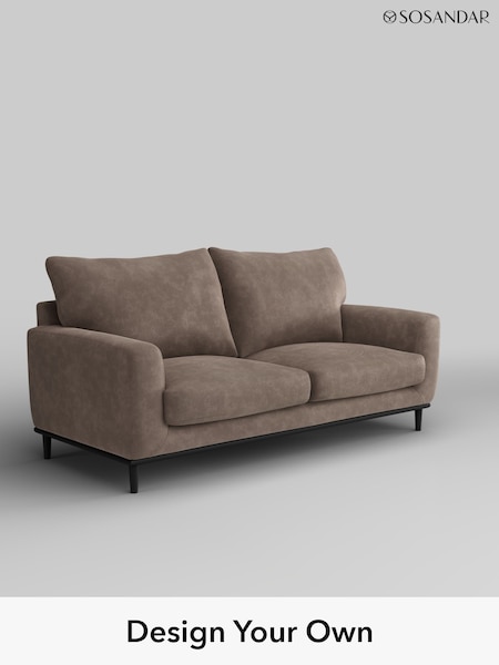Lisbon Fine Cord/Mink Brown Milan By Sosandar (W50683) | £1,150