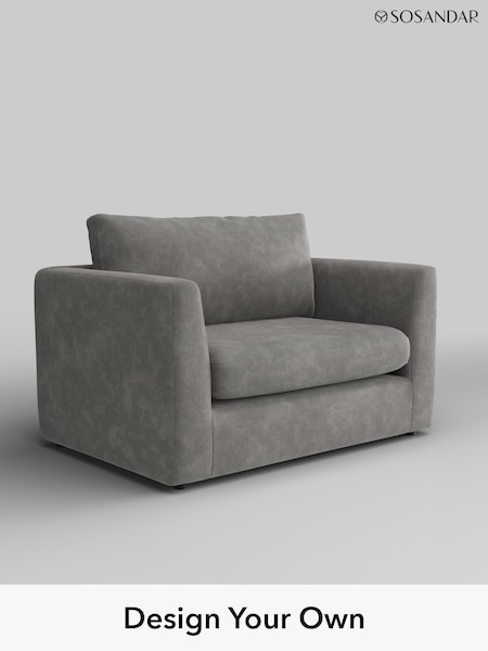 Lisbon Fine Cord/Dove Grey Palermo By Sosandar (W50685) | £775