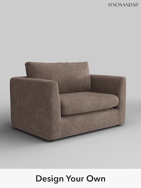 Lisbon Fine Cord/Mink Brown Palermo By Sosandar (W50686) | £775