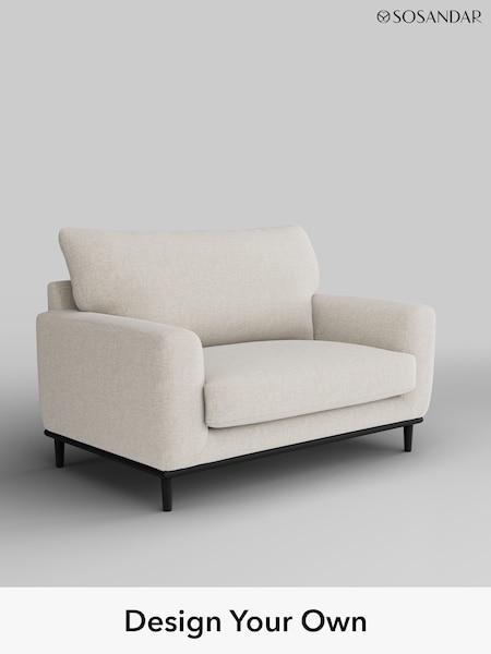 Sintra Textured Weave/Light Natural Milan By Sosandar (W50688) | £875