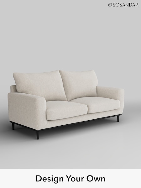 Sintra Textured Weave/Light Natural Milan By Sosandar (W50688) | £1,225