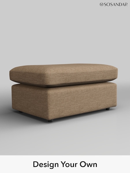 Tavira Linen Look/Mid Natural Palermo By Sosandar (W50692) | £375