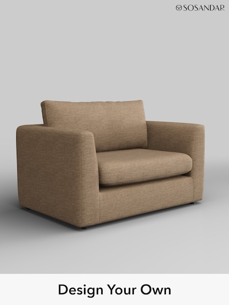 Tavira Linen Look/Mid Natural Palermo By Sosandar (W50692) | £775