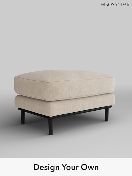 Tavira Linen Look/Oyster Natural Milan By Sosandar (W50693) | £350