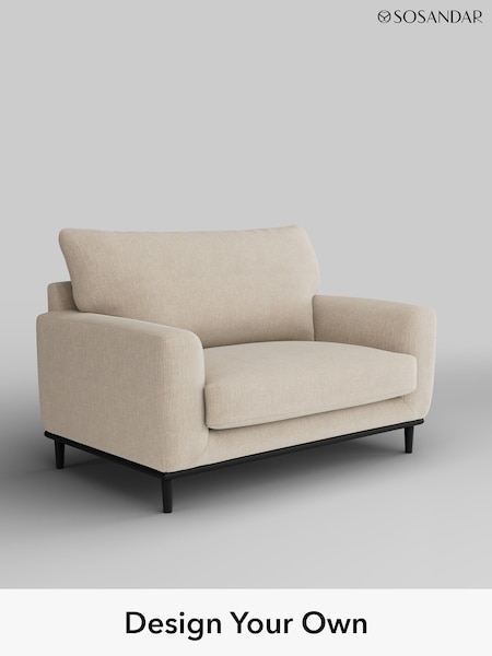 Tavira Linen Look/Oyster Natural Milan By Sosandar (W50693) | £825