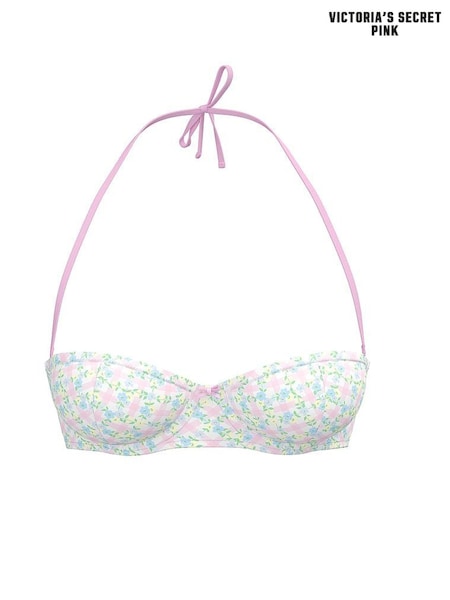 Victoria's Secret PINK Daisy Pink Gingham Wired Bikini Top (W50703) | £34