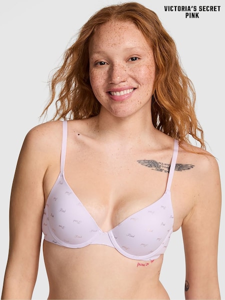 Victoria's Secret PINK Purple Whisper Push Up Bra (W50753) | £29