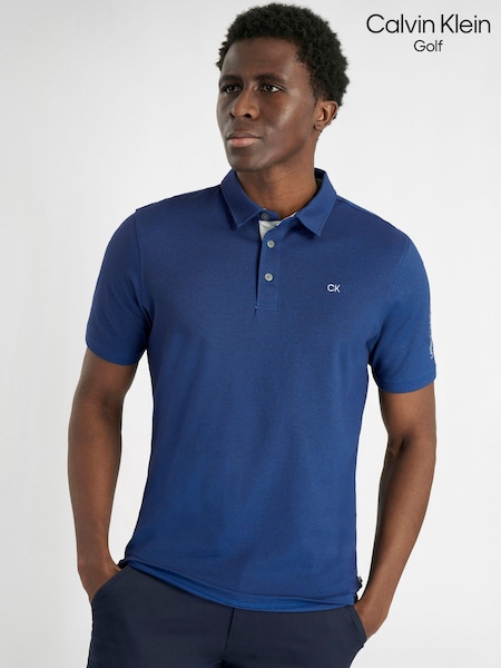 Calvin Klein Golf Blue UNI Polo Shirt (W50883) | £35