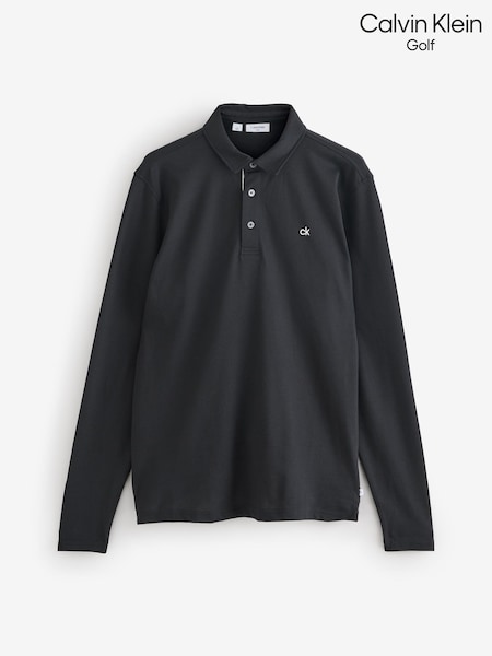 Calvin Klein Golf Bayard Long Sleeve Polo Shirt (W50892) | £60