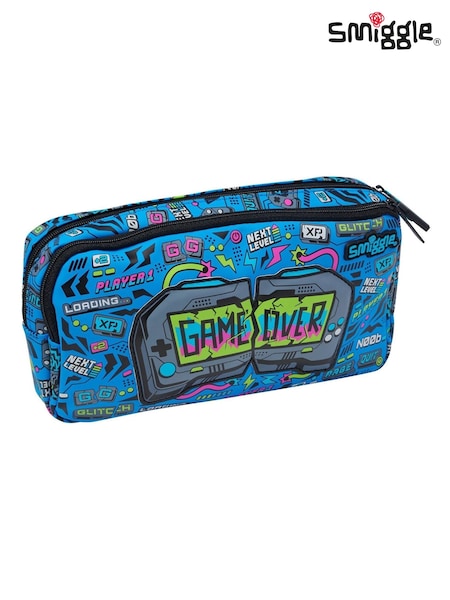 Smiggle Blue Eclipse Pocket Character Pencil Case (W51044) | £14