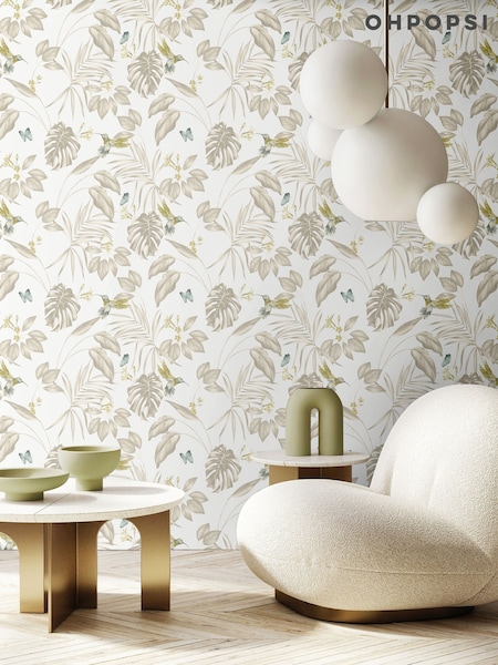 Ohpopsi Pearl Hummingbird 10M Wallpaper (W51151) | £49