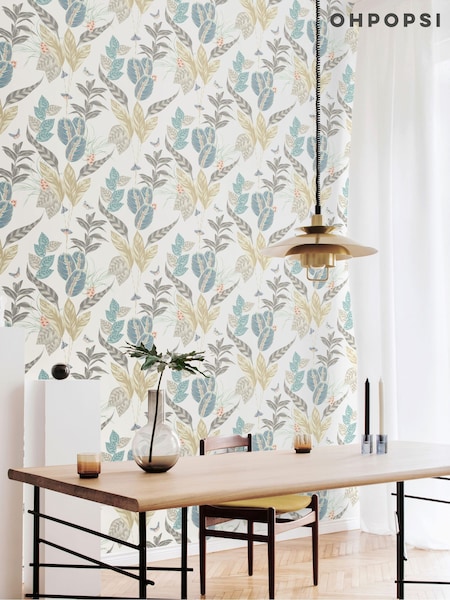 Ohpopsi Soft Blue Spirit 10M Wallpaper (W51152) | £49
