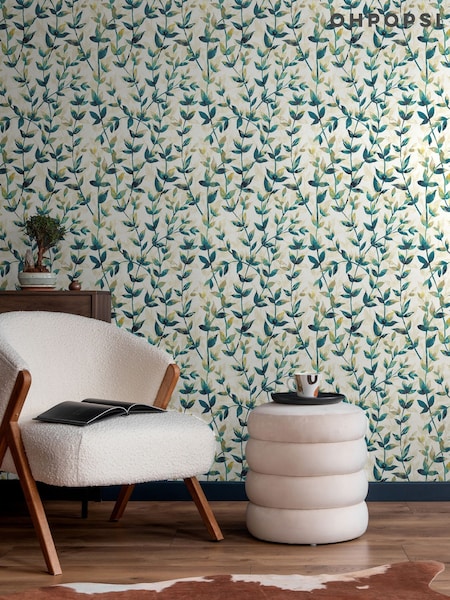 Ohpopsi Royal Mustard Pomponette 10M Wallpaper (W51156) | £66