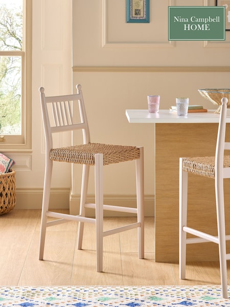 Nina Campbell Putty Alder Bar Stool (W51185) | £179