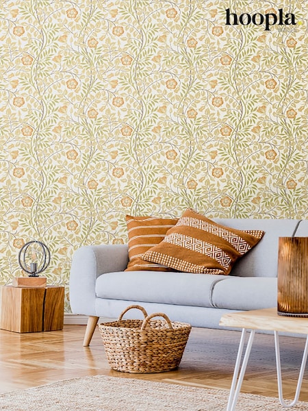 Hoopla Walls Soft Amber Rosehip Trial 10M Wallpaper (W51224) | £45