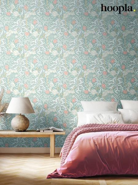 Hoopla Walls Seafoam Seaweed Garden 10M Wallpaper (W51247) | £45