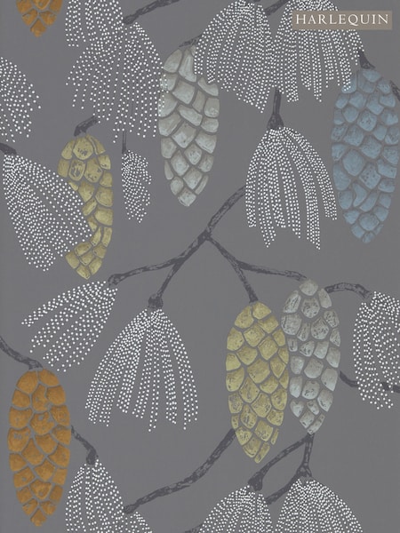 Harlequin Mint or Duck Egg or Smoke Epitome Idyllic 10M Wallpaper (W51314) | £102